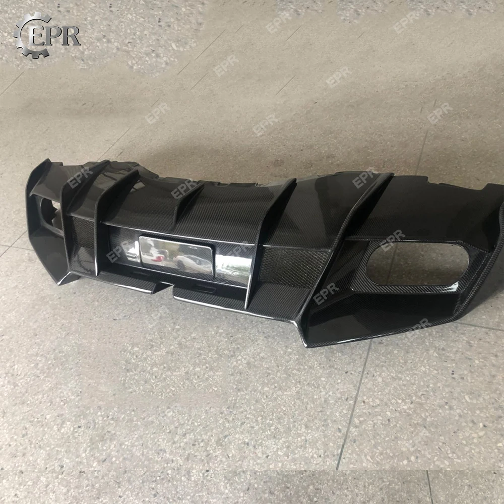 Сухой углеродный диффузор для Huracan LP610 LP580 OEM Стиль Матовый углеродное волокно