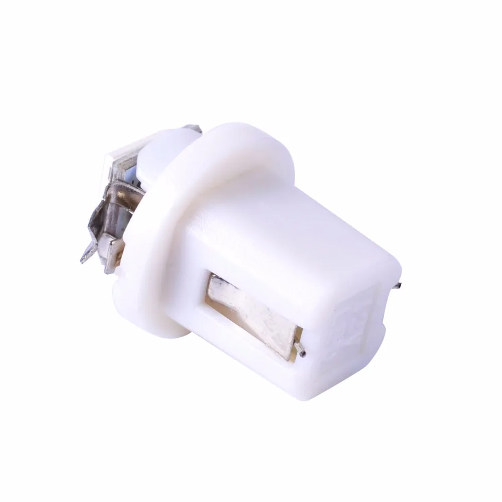 AutoEC 20 шт. автомобильные лампы освещения приборов B8.5D 1 SMD 5050 LED DC12v автомобильный