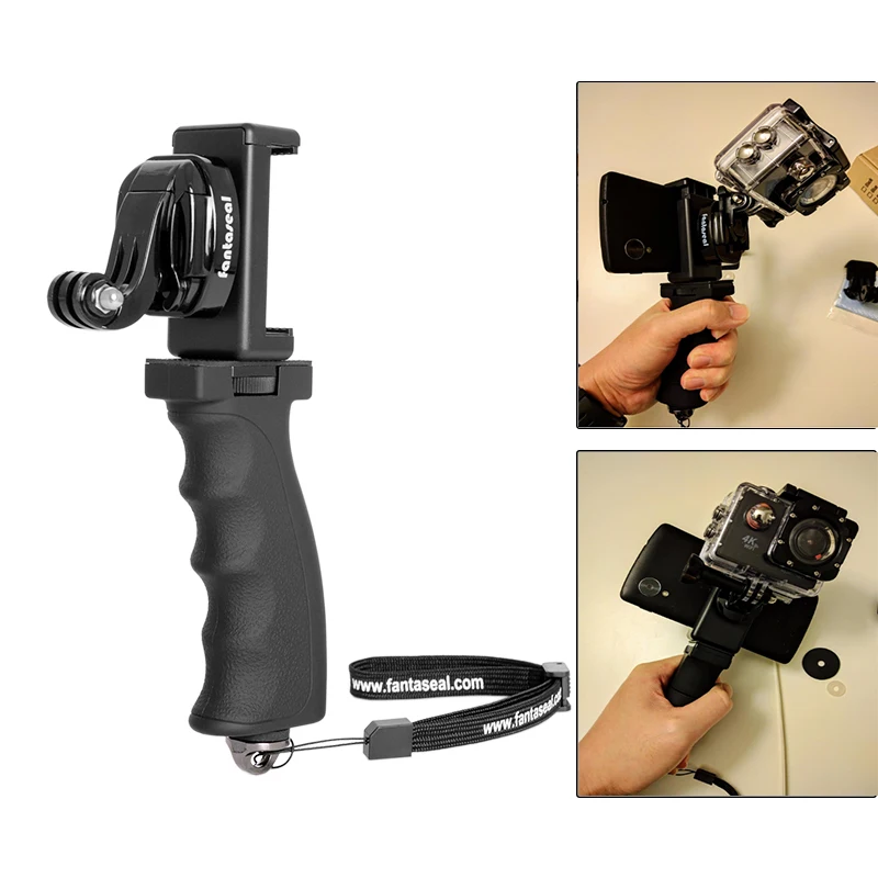 Экшн-камера с креплением на руку зажимом для сотового телефона Dji Osmo Action Xiaomi Yi SJCAM