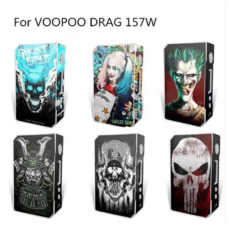 Лидер продаж электронные сигареты наклейки комплект вейпа для VOOPOO перетащите TC
