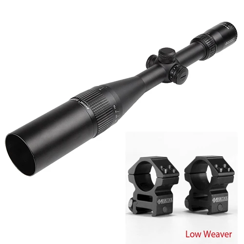 Low Weaver MARCOOL ALT 6-24X50 AOIR IR Iluminator Китай страйкбол воздушные пистолеты охотничий прицел оптический прицел для ружья - Цвет: Low Weaver