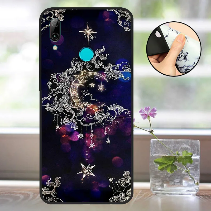 Чехол для huawei P Smart Крышка силиконовая P smart POT-LX3 POT-LX1 чехол Capa Мягкий ТПУ бампер huawei P Smart Funda - Цвет: ZMW