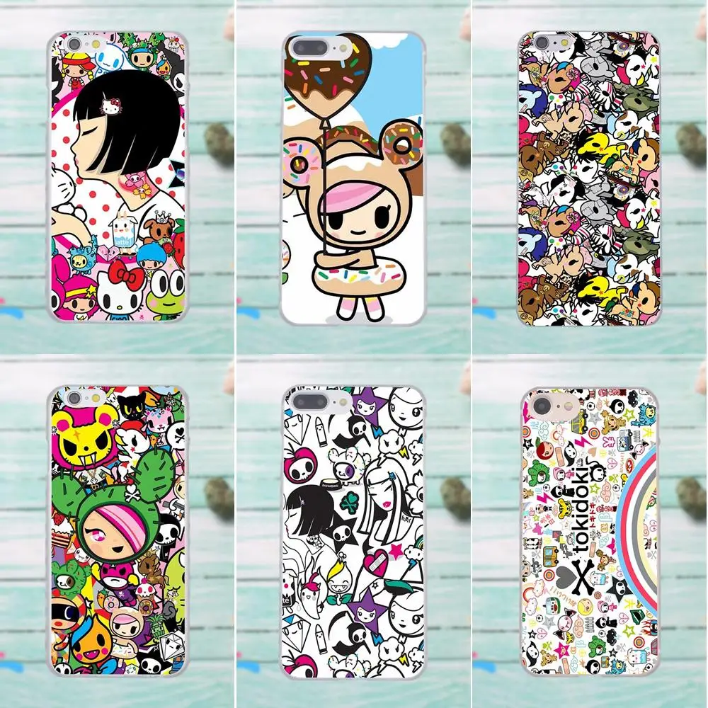Японский чехол Tokidoki для Huawei G7 G8 Honor 5A 5C 5X6 6X7 8 V8 Mate 9 P7 P8 P9 P10 Lite Plus из мягкого