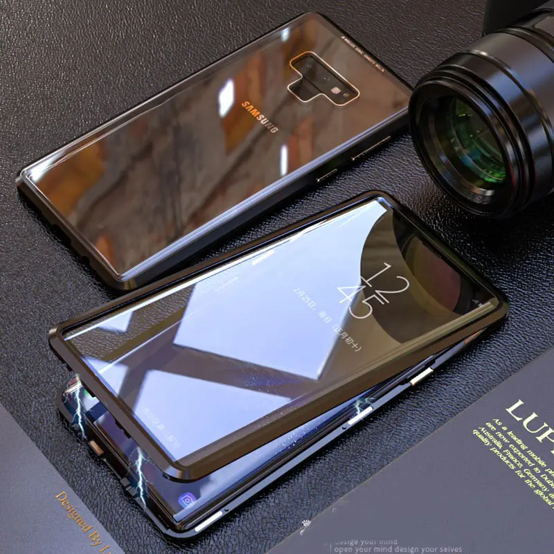 BFOLLOW передний и задний 5D изогнутый стеклянный чехол для Samsung Galaxy S9 Plus/S9 Note 9