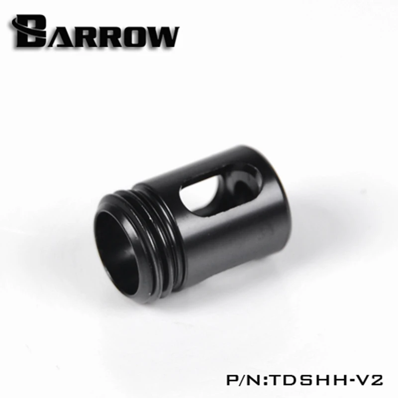 Barrow G1/4&quot Anti-Cyclone Adaptor Fitting - Black/ White/ Silver TDSHH-V2 | Fans &amp Cooling
