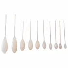 Agape 5 шт.10 шт. плавающие спиролино бомбардировки акриловая рыболовная фотоловушка полупрозрачная 26001A