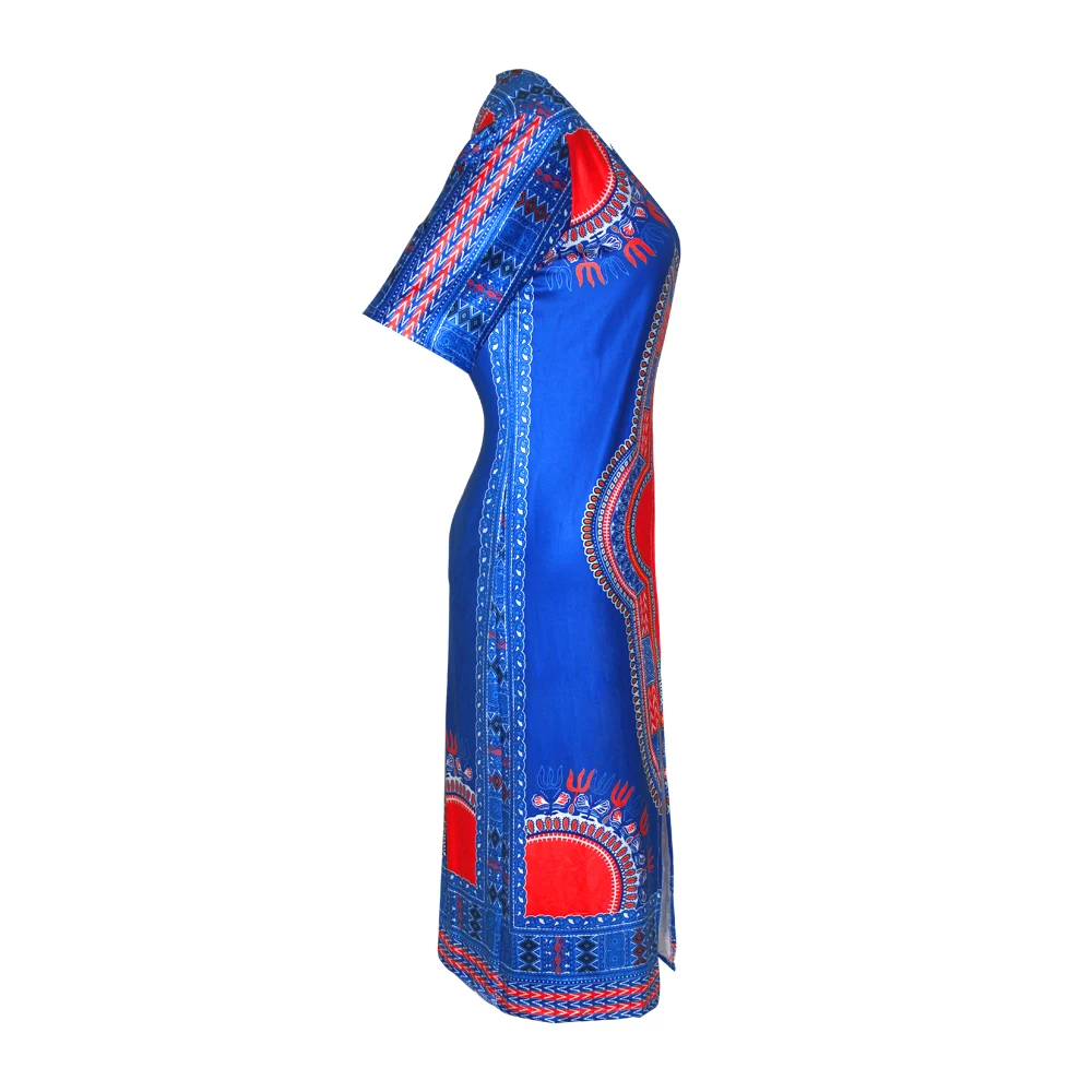 2017 новый дизайн платья в африканском стиле для женщин Дашики высокая