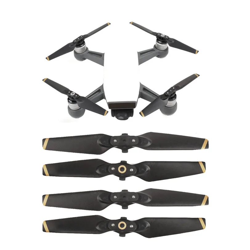 4 шт. пропеллеры для DJI Spark Drone складное лезвие 4730F реквизит RC запасные части 2 пары