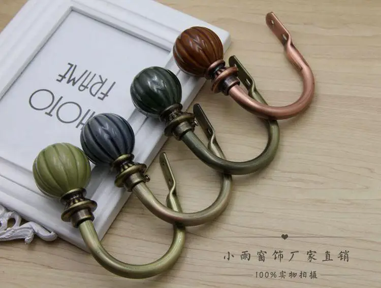 

1Pair Curtain Holder Window Curtain Decorative Accessories Luxury Curtain Tassel Tieback Cortina Holdbacks Holders