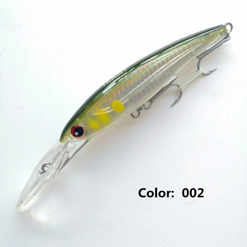 NOEBY 3 шт./лот, большой язык, блесна 52 г/140 мм, плавающая, 0-7 м, 3D глаза, искусственная, большая, жесткая, приманка для рыбалки