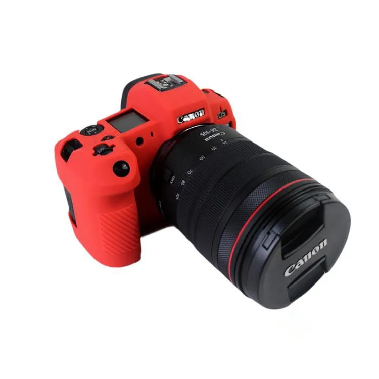 Новый силиконовый кожаный брони чехол защитный для Canon EOS R беззеркальная