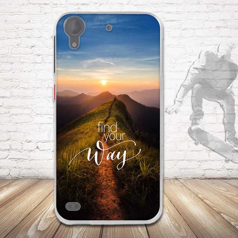 Чехол с принтом для HTC Desire 530 силиконовый мягкий защитный чехол из ТПУ Fundas |