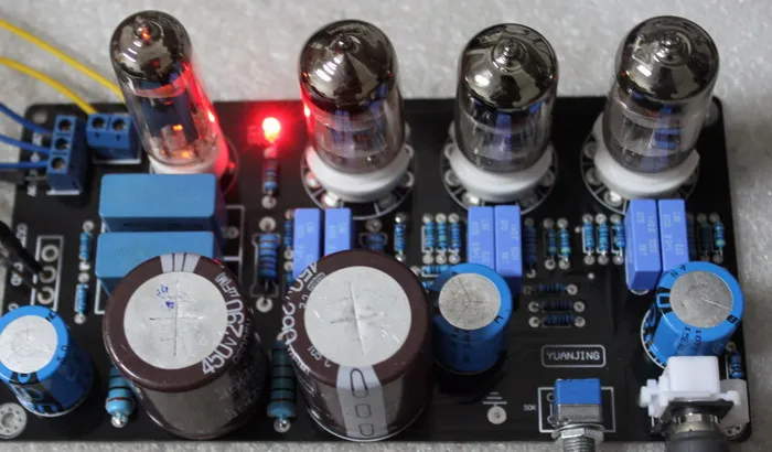 Панель усилителя переднего уровня 6 5 в переменного тока (15 вт) 6N4|amplifier board|tube audio