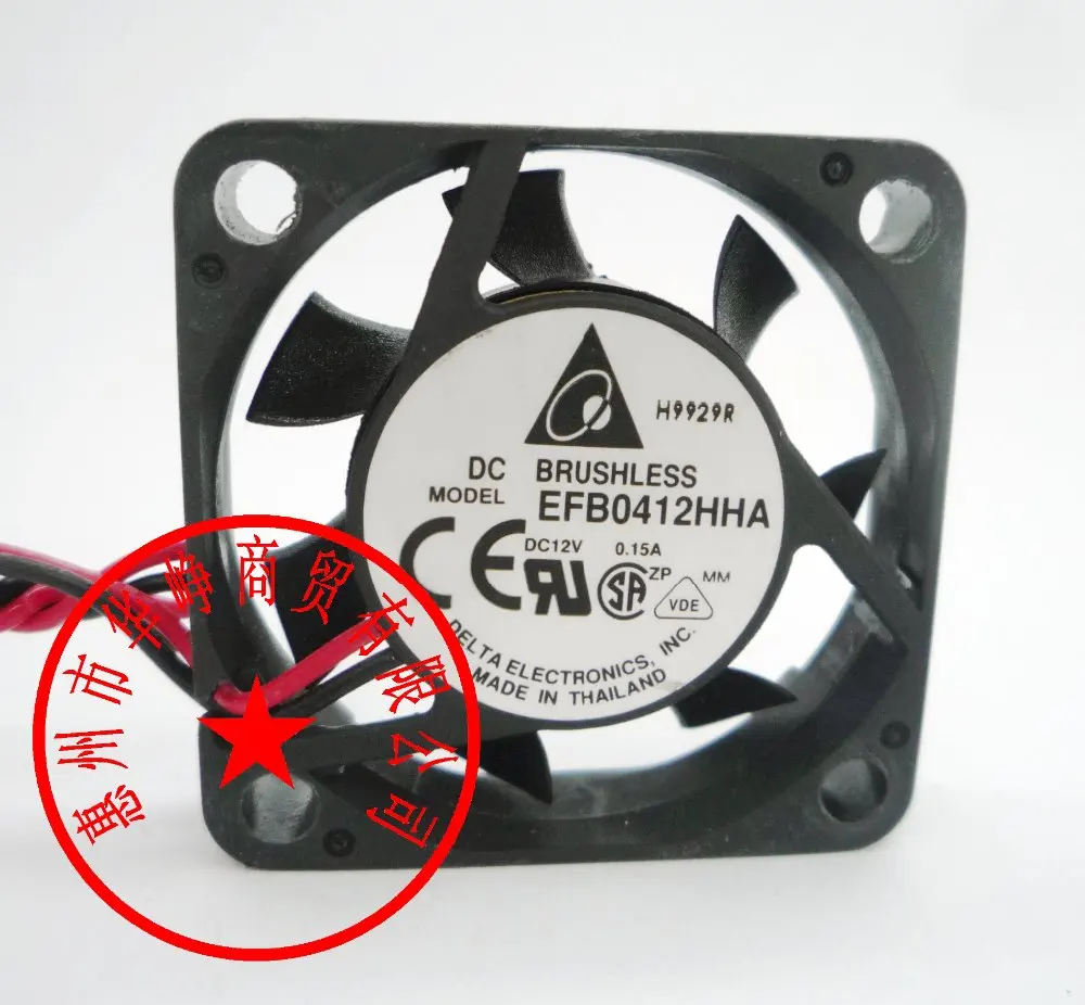 Delta 4CM EFB0412HHA 4010 12V 0.15A EFB0412LA 0.08A 2WIRE Cooling Fan 40*40*10mm | Компьютеры и офис
