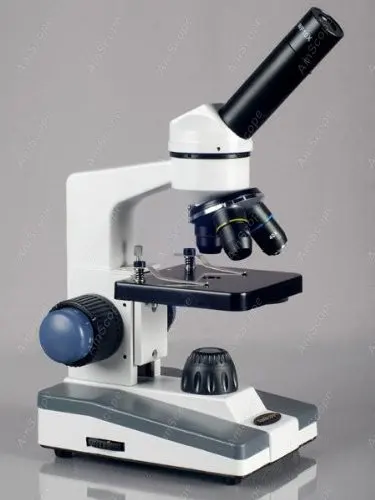 Монокулярный микроскоп AmScope биологический Студенческий 40X 400X|microscope function|microscope