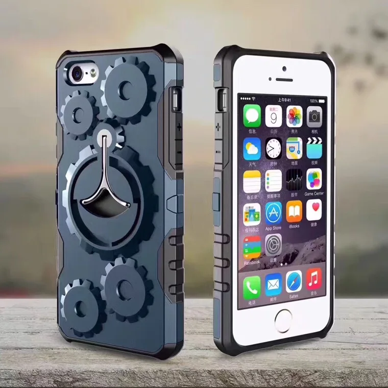 EVANKALX чехол для iPhone 6 6s сзади мобильный телефон оболочки с машина кольцо дело