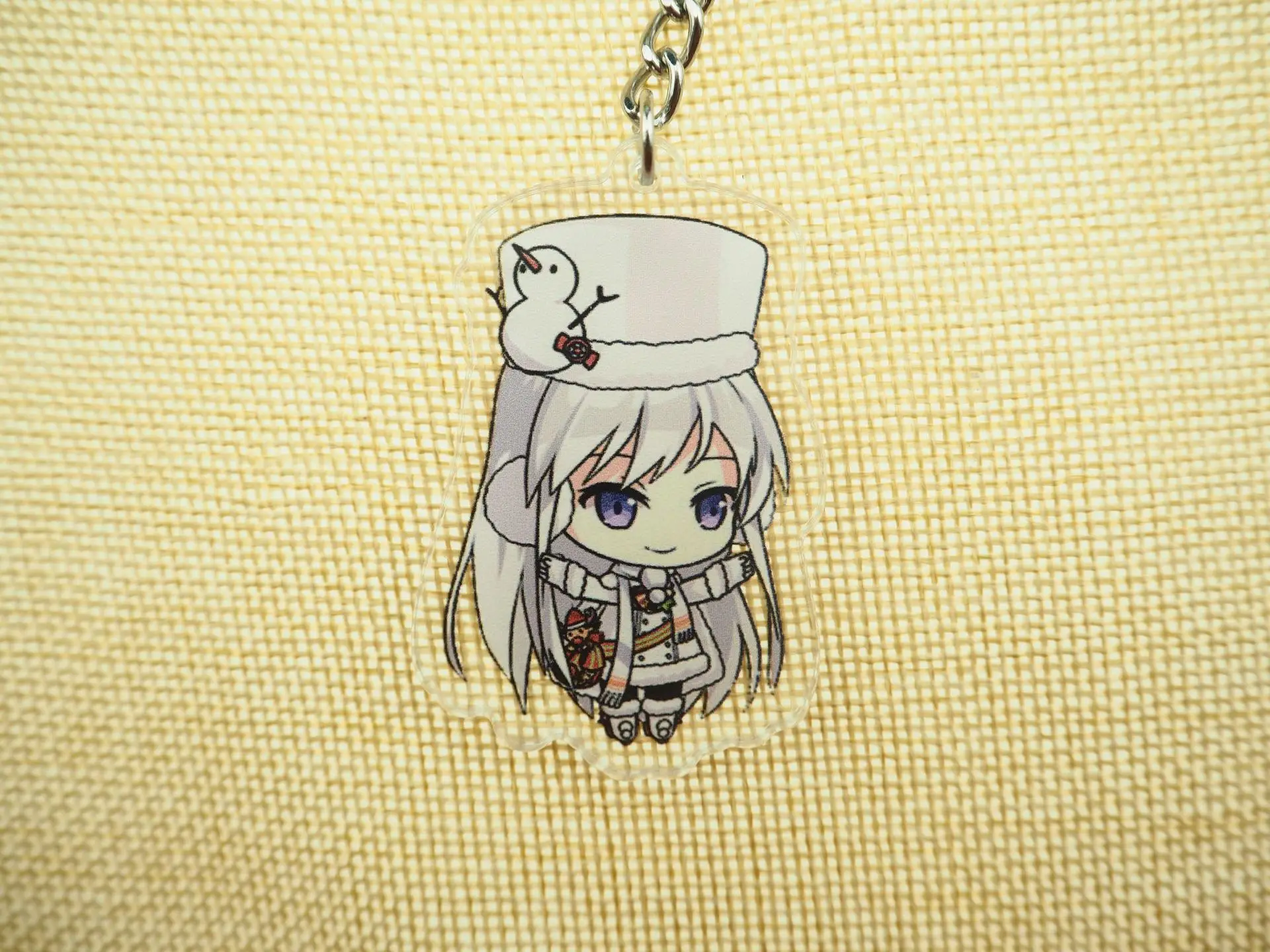 Анимация Azur Лейн IJN Akashi/USS Laffey брелок двухсторонний акриловый брелок