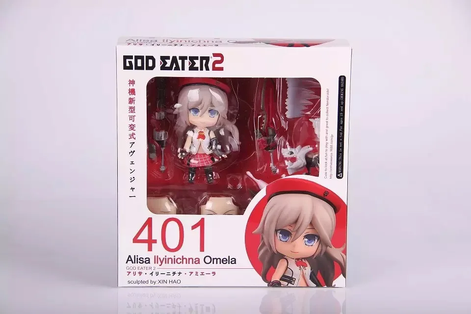 HKXZM аниме Рисунок 10 см Симпатичные Nendoroid Пожиратель богов 2 Алиса Ильинична омела