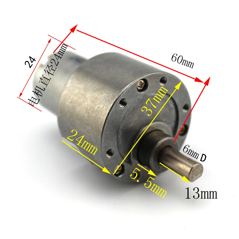4 5 V 102rpm миниатюрный DC металлический мотор редуктор 280 мотор/робот автомобильный