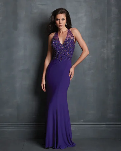 Free shipping-Exquisite V-Neck Sequin Sheer Straps Chiffon Court Prom Dressess 2014 | Свадьбы и торжества