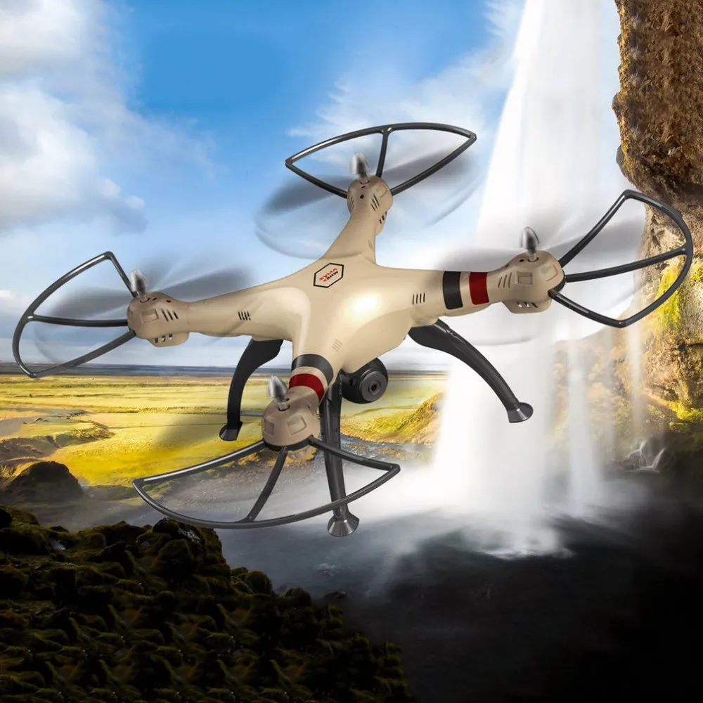 SYMA X8HW 2 4G 4CH Радиоуправляемый Дрон с WiFi HD камера вертолет Квадрокоптер функцией