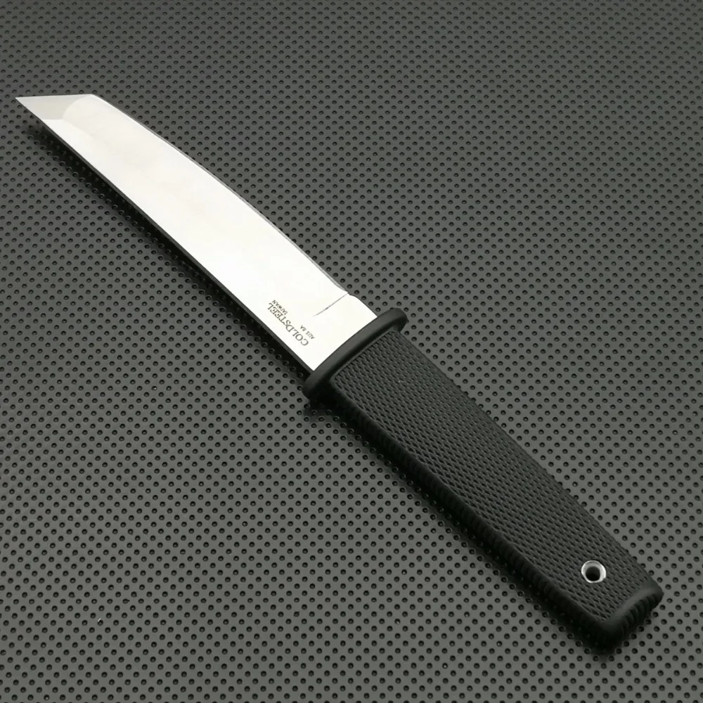 DuoClang Cold Tanto нож с фиксированным лезвием Kydex оболочка 440 стальное лезвие охотничьи армейские тактические ножи инструменты для выживания