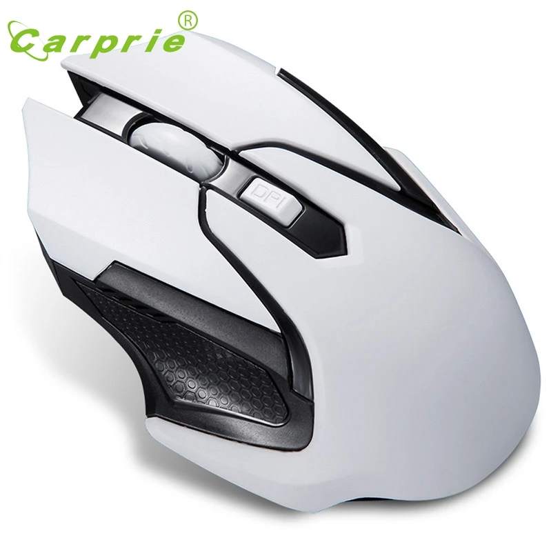 Беспроводная оптическая игровая мышь CARPRIE 3200 High DPI 2 4 ГГц USB приемник