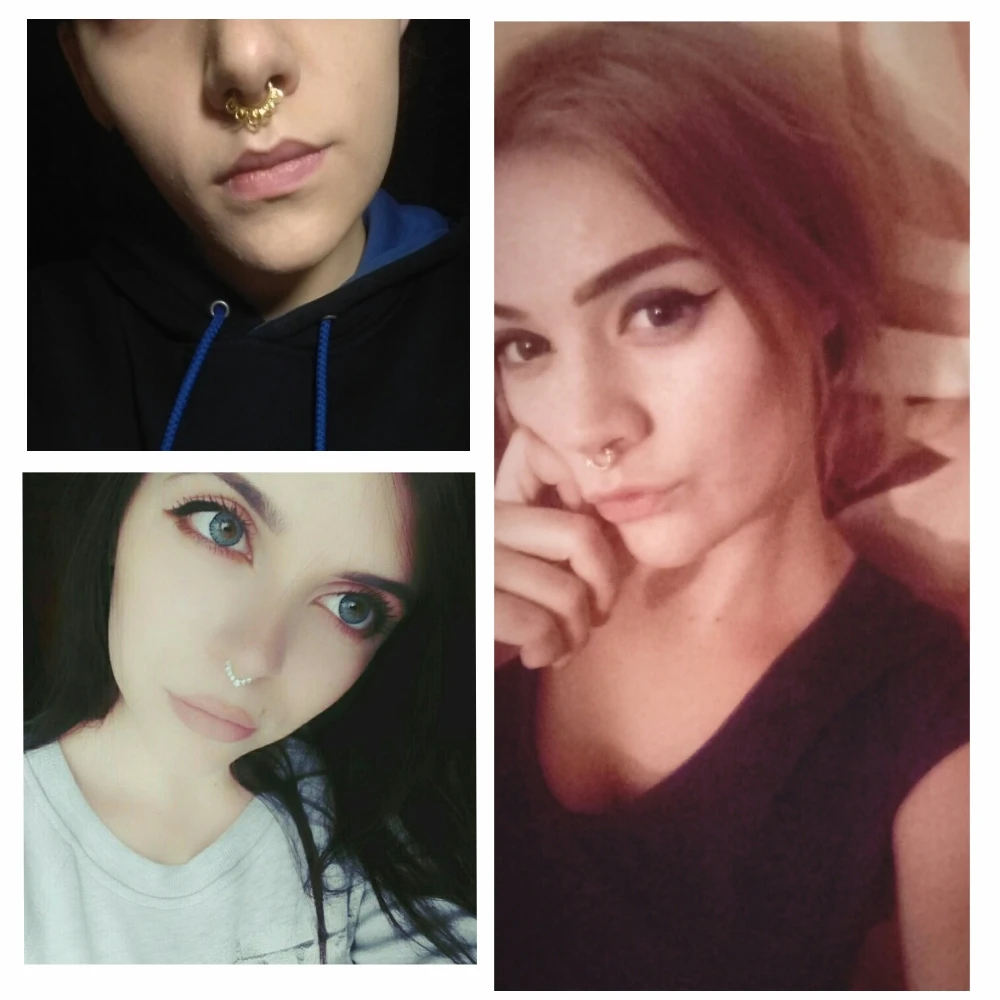 ZOEBER искусственное кольцо для носа с кристаллами посеребренный круглый