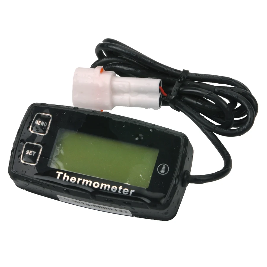 

Digital TEMP METER Thermometer Temperature Meter for Pit Bike Tractor ATV UTV Motorcycle Engine Generator Water Oil Truck Drilli