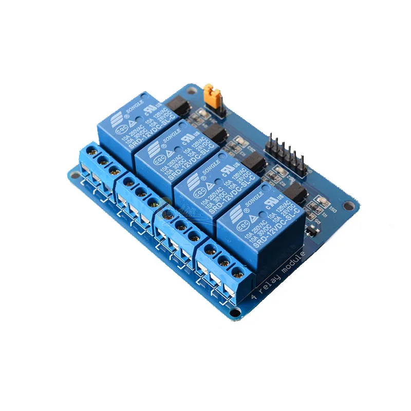 Sindax триггерный релейный модуль реле доска для рисования 5V/12V/24V 4 Каналы 51 ARM PIC AVR DSP