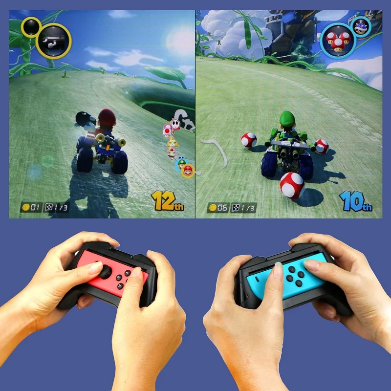 AcmeThink Wear-Resistant Comfort Grips Kit for Nintendo Switch Joy Cons Controller Game Handle Joy-Cons | Компьютеры и офис
