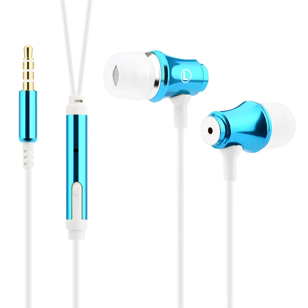 Universal 3.5MM Plug Super Bass Stereo In-Ear Earphone Noise Canceling Auriculares Sport Headset For Tablet MP3 IPhone 2018 | Электроника