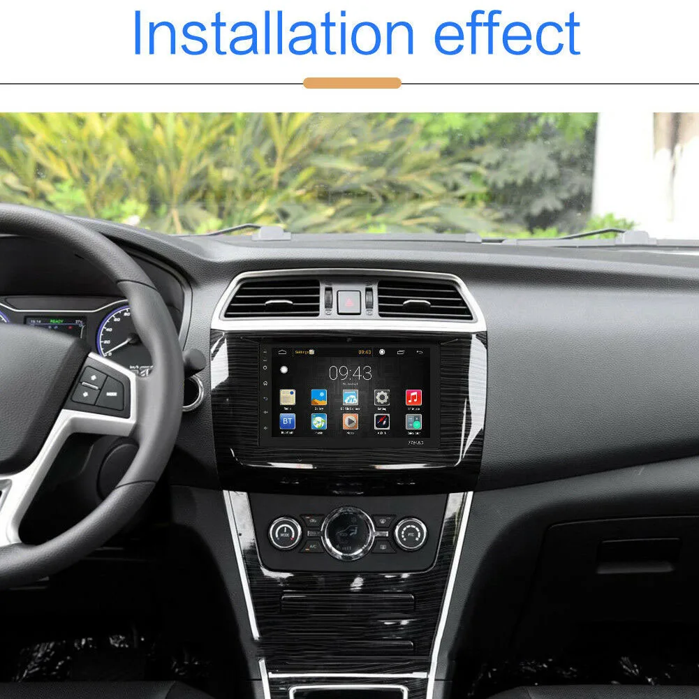 Автомобильный радиоприемник с навигацией GPS плеер Bluetooth Full HD 1080P 7 дюймов wi-fi