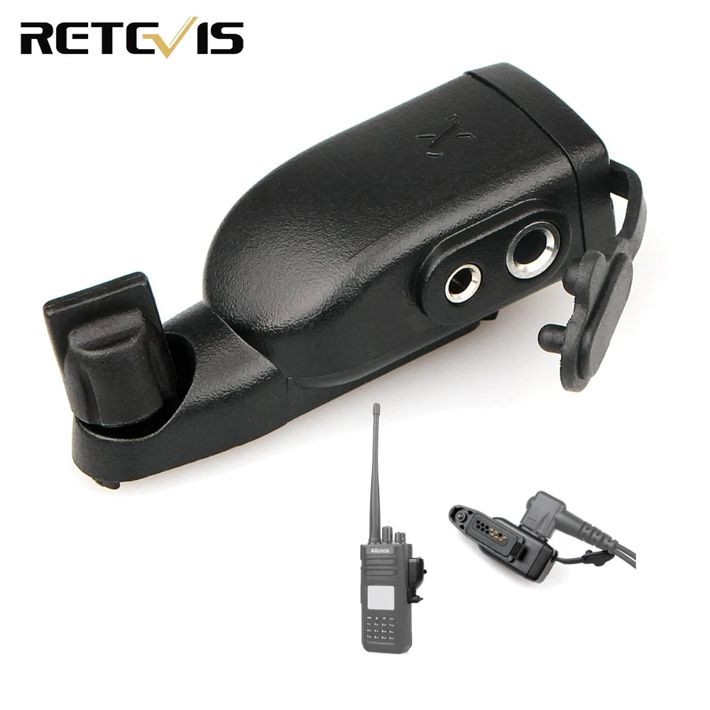 Аудиоадаптер для Motorola GP328Plus на 2 PIN GP88 GP344 GP388 Ailunce HD1 Retevis RT82 RT87 Radio J6579A|Рации| |
