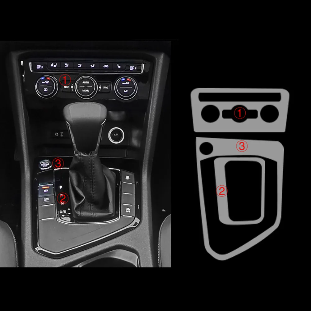 Автомобильный Стайлинг Новая внутренняя отделка автомобиля Защитная пленка для