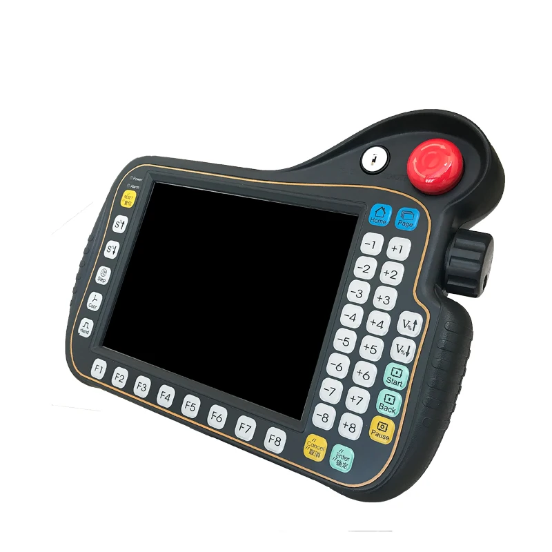 Распродажа 6/7/8 оси MODBUS робот 8 сенсорный экран с ЧПУ поддержка контроллера PLC +