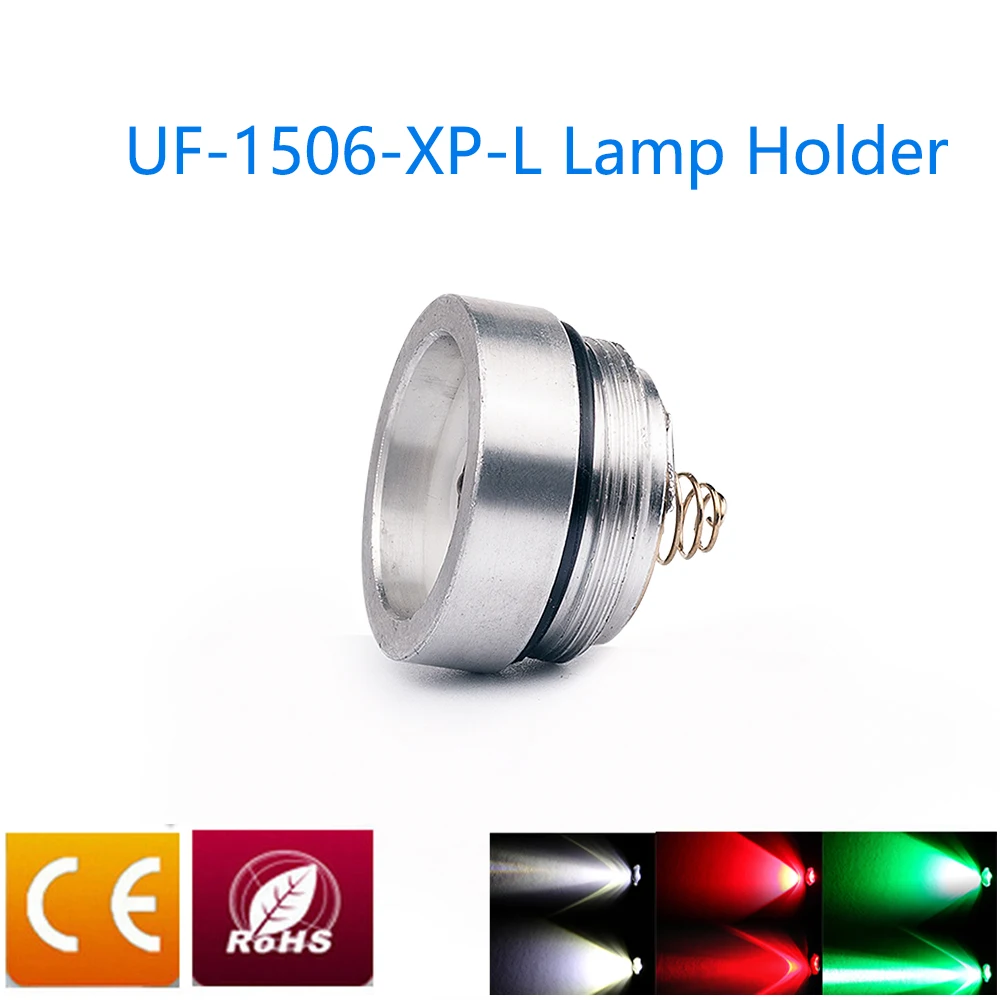 

UniqueFire Drop in XP-L(G/R/W)Light Led Pill 3 Modes Lamp Holder For UF-1506 Outdoor Sport Flashlight