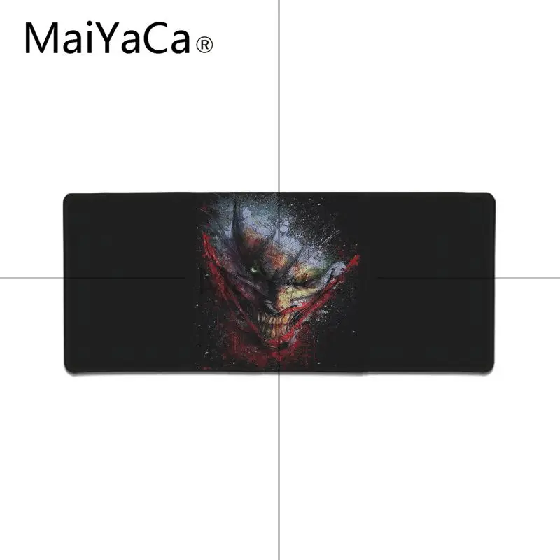 Lock Edge 30x80cm MaiYaCa Коврик для мыши Бэтмен геймер игровые коврики большой игровой коврик для мыши Lockedge коврик для мыши Клавиатура коврик - Color: Lock Edge 30x80cm