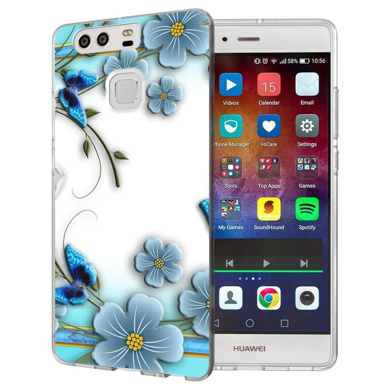 Для Huawei P9lite/P8 Lite 2016 2017 Y5 II 2 Y5ii/Y6 Compact/Honor 5A LYO-L21 Мягкий ТПУ силиконовый прозрачный