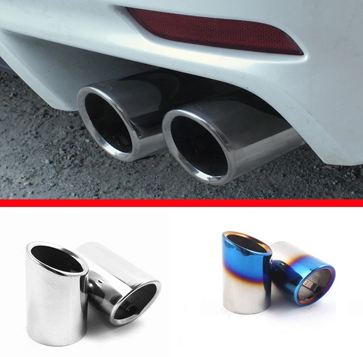 Набор из 2 предметов глушитель выхлопной трубы нержавеющей стали для Toyota Camry 2018