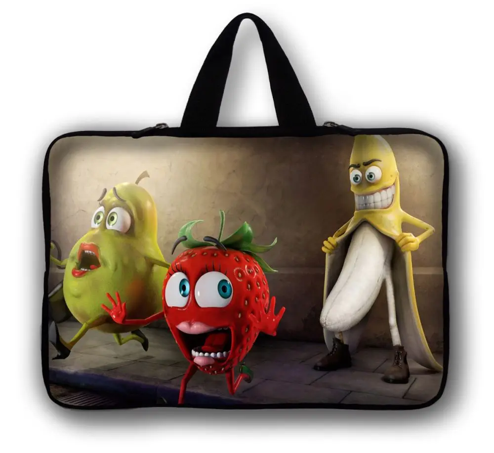 

Neoprene Computer Bag 15.6 For Macbook Pro 15 Portable Laptop Bag 10.1 12 13.3 14 15 inch Netbook Zipper Sleeve Case Tablet Bags