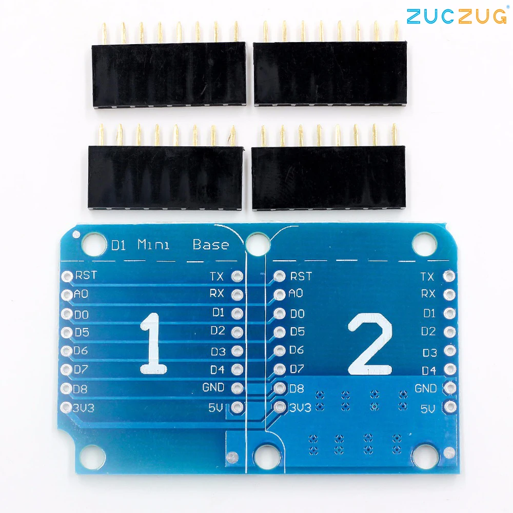 Двойная розетка двойная база щит для Wemos D1 Mini NodeMCU ESP8266 Diy PCB плата