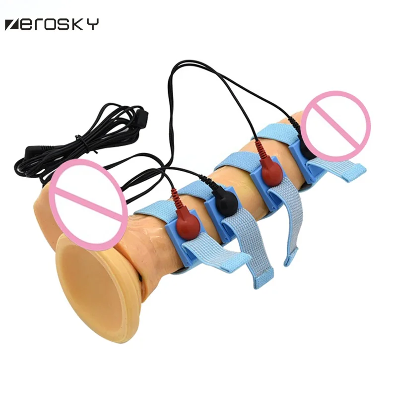 Электрический увеличитель пениса секс игрушки электрическая стимуляция