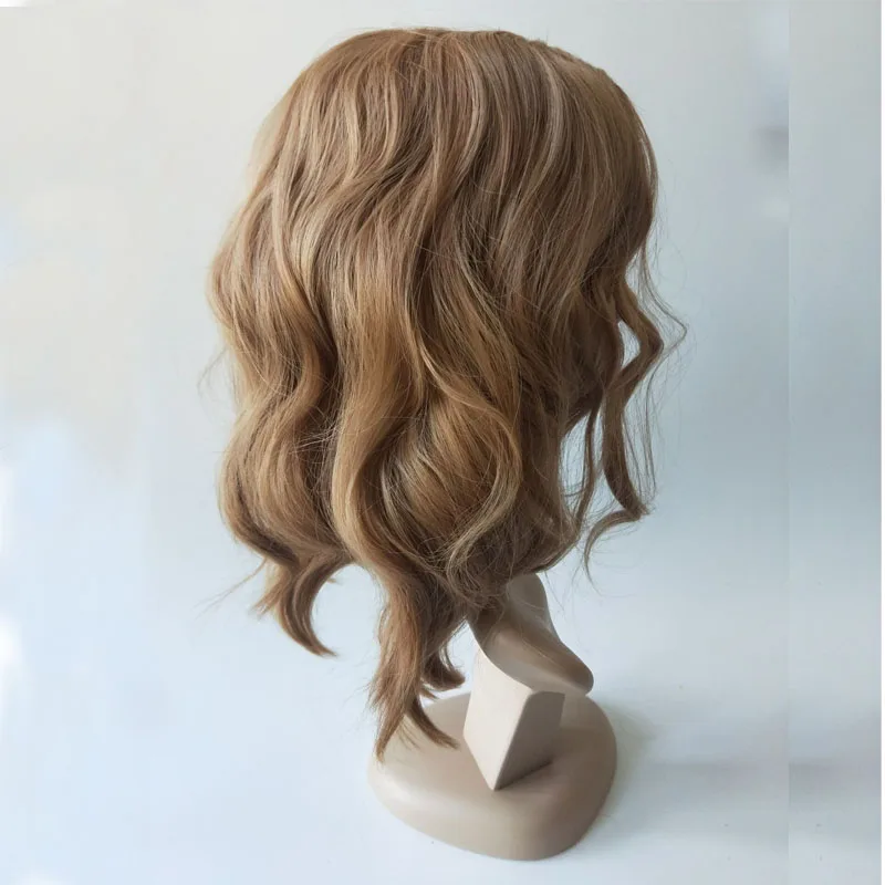 Cosroad Марвел Капитан Костюм для косплея парики женские светлые волнистые волосы