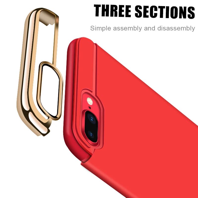 Moopok роскошный защитный чехол с покрытием для iphone 7 8 Plus, Жесткий Чехол из поликарбоната, чехол s для iphone 7 8 7Plus 8 Plus, чехол для телефона в виде ракушки