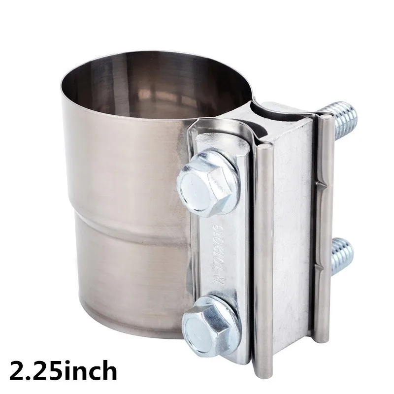 2.25inch 2," 2,25" 2," 3,0" 4," стыковое соединение 304 из нержавеющей стали для коленного сустава зажим выхлопной ленты зажим выхлопной втулки - Цвет: 2.25inch