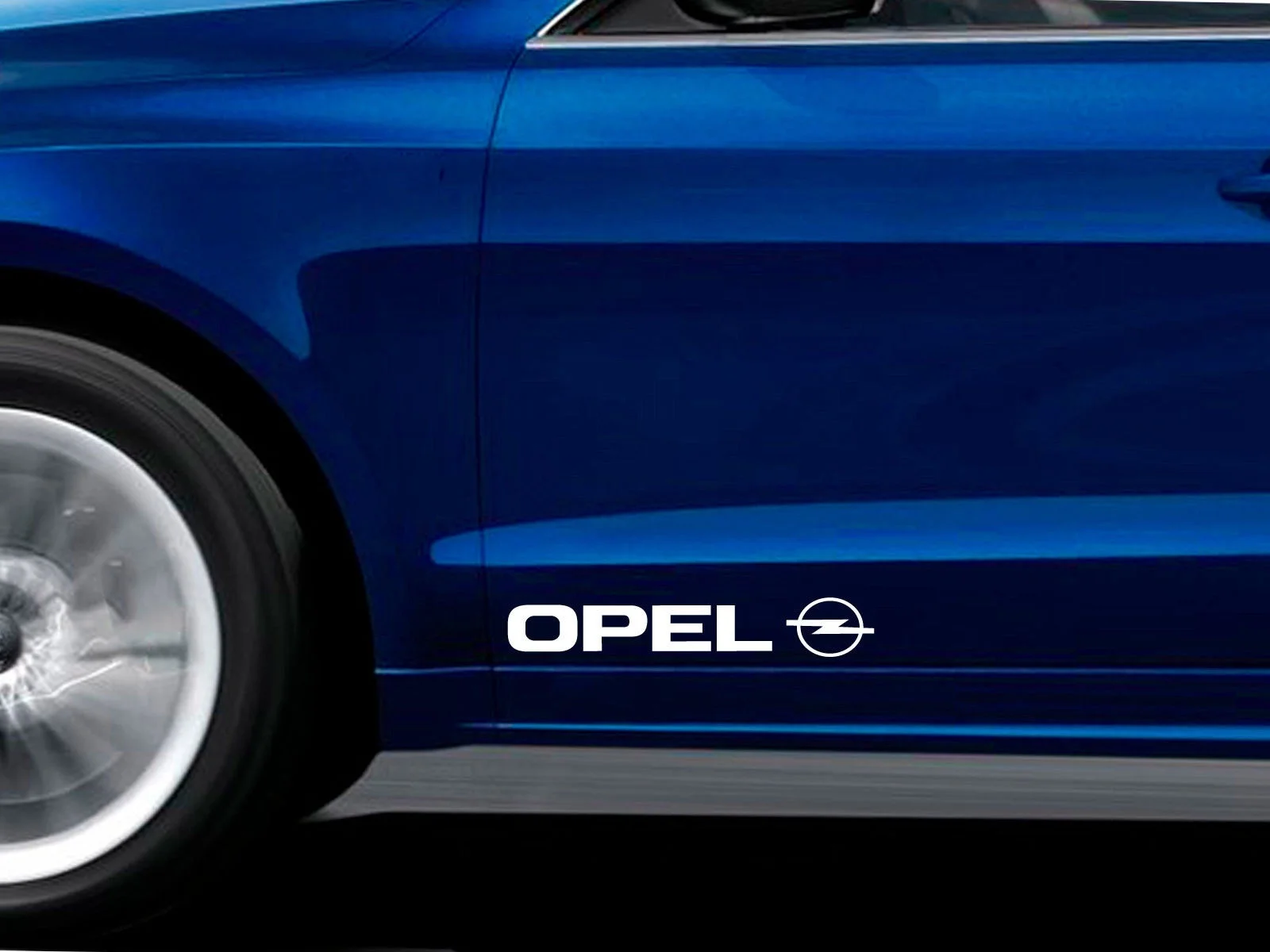

2 x Stickers for Doors fits Opel, Emblem, Logo, decal 2pcs 30cm