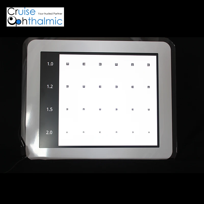 17 дюймовый ЖК дисплей R/C для определения остроты зрения платформа Linux с цветовой