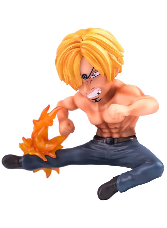 Фигурка Sanji &amp Dracule Mihawk Sir крокодил Usopp из аниме без рубашки модель игрушки |