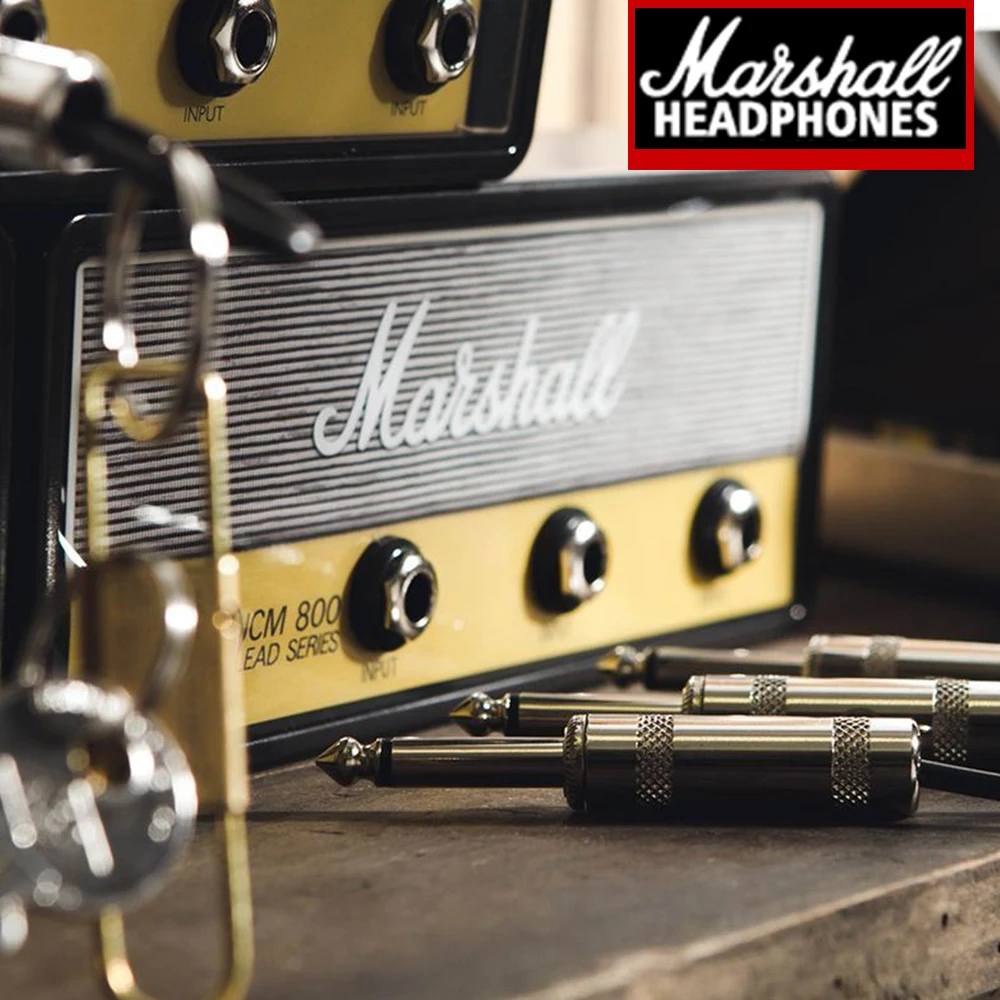 Брелок для ключей Marshall Rock, электрогитара, динамик, подвесной ключ, крючок, брелок для хранения ключей, винтажный JCM800 1959SLP BULLET GP69